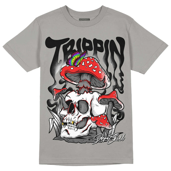 Grey Sneakers DopeSkill Grey T-shirt Trippin Graphic Streetwear