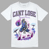 Jordan 3 Retro Dark Iris DopeSkill T-Shirt Cant Lose Graphic Streetwear - White