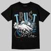 Jordan 4 Denim “Worn Blue” DopeSkill T-Shirt Trust No One Graphic Streetwear - Black