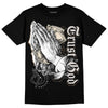 Jordan 5 SE “Sail” DopeSkill T-Shirt Trust God Graphic Streetwear - Black