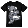 Jordan 14 Retro 'Stealth' DopeSkill T-Shirt Sneakerhead BEAR Graphic Streetwear - Black