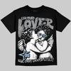 Jordan 5 Retro Wolf Grey DopeSkill T-Shirt Real Ones Choose Loyalty Graphic Streetwear - Black