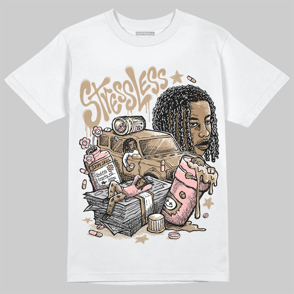 Nike Air Force 1 Low Canvas “Linen” DopeSkill T-Shirt Stressless Graphic Streetwear - White