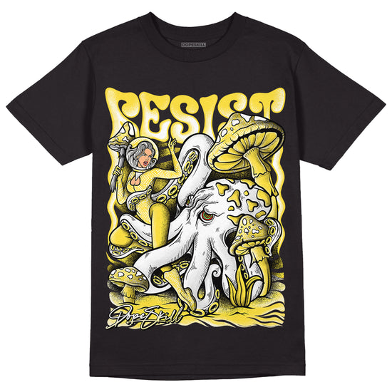 Jordan 11 Low 'Yellow Snakeskin' DopeSkill T-Shirt Resist Graphic Streetwear - Black