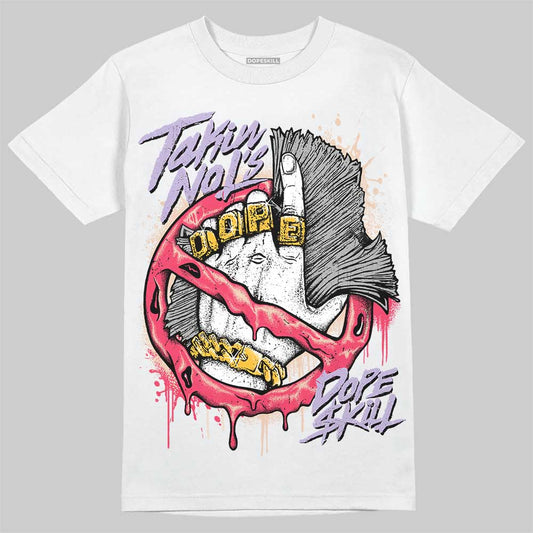 Jordan 5 Low “Peanut Butter Jelly” DopeSkill T-Shirt Takin No L's Graphic Streetwear - White