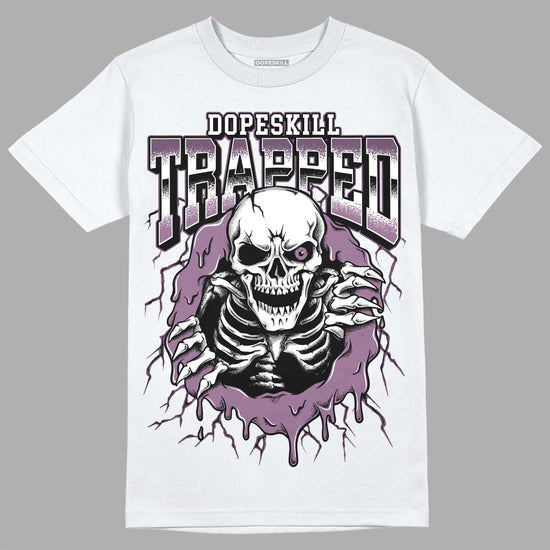 Jordan 2 “Mauve/Off-Noir” DopeSkill T-Shirt Trapped Halloween Graphic Streetwear - White