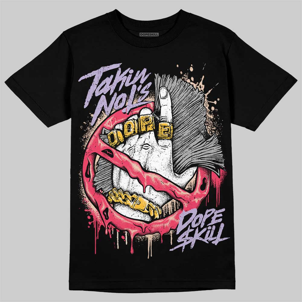 Jordan 5 Low “Peanut Butter Jelly” DopeSkill T-Shirt Takin No L's Graphic Streetwear - Black
