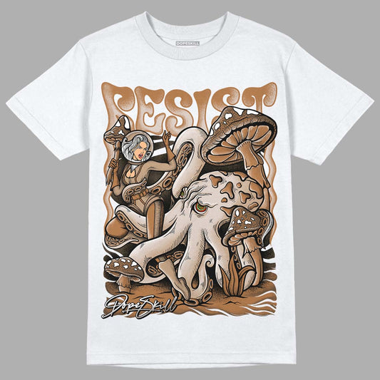 Jordan 3 Retro Palomino DopeSkill T-Shirt Resist Graphic Streetwear - White 