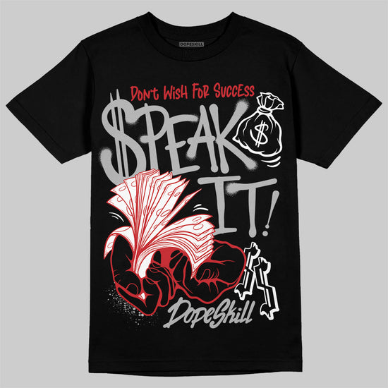 Jordan 3 OG “Black Cement” DopeSkill T-Shirt Speak It Graphic Streetwear - Black