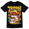 Yellow Sneakers DopeSkill T-Shirt Trippin Graphic Streetwear - Black