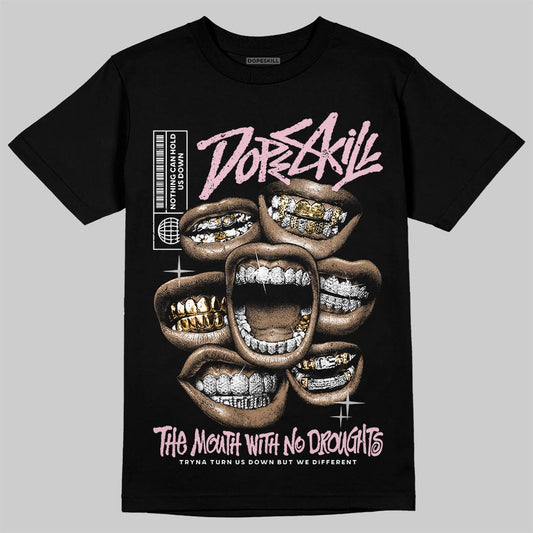Jordan 5 OG “35th Anniversary” DopeSkill T-Shirt The Mouth With No Droughts Graphic Streetwear - black