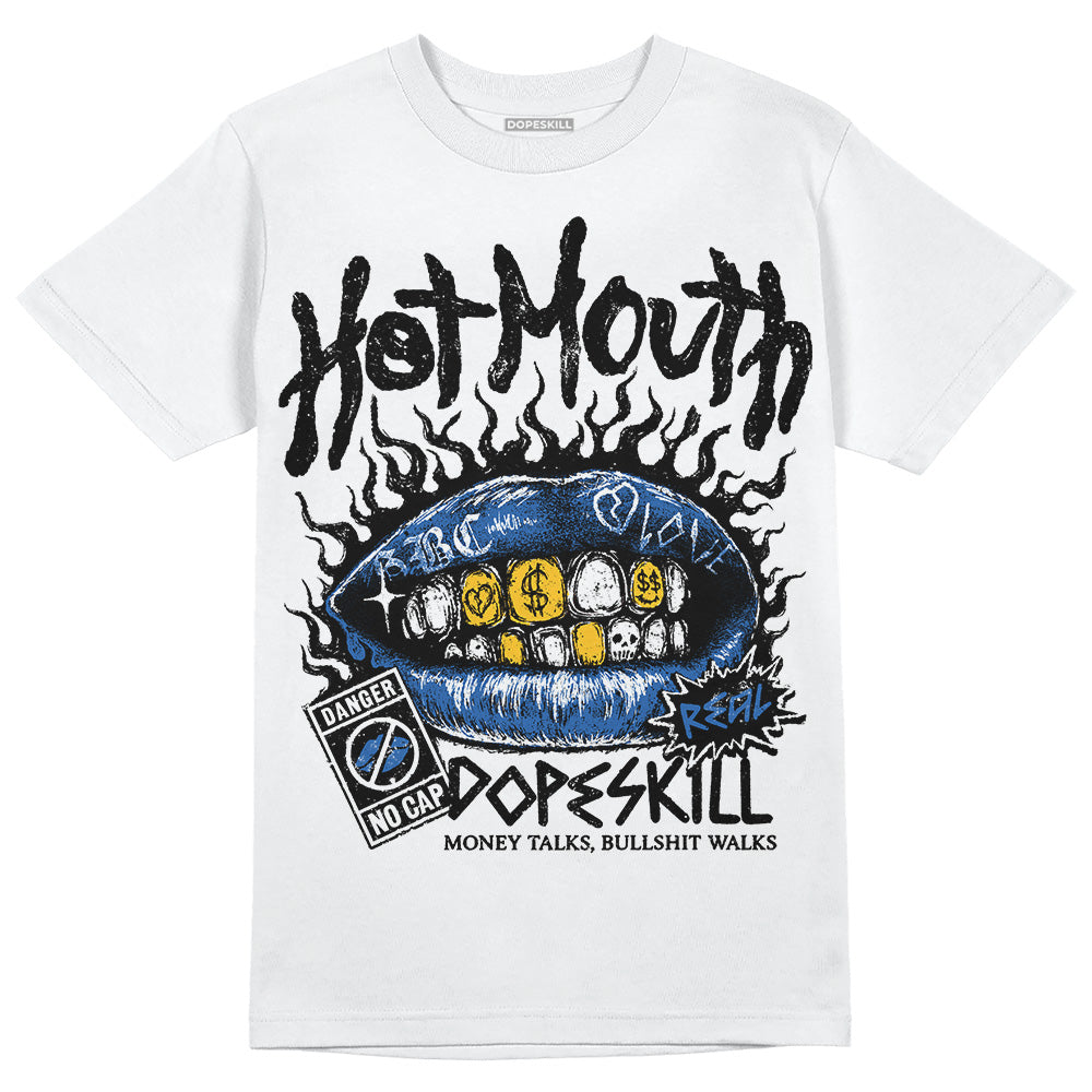 Jordan 11 Low “Space Jam” DopeSkill T-Shirt Hot Mouth Graphic Streetwear - White