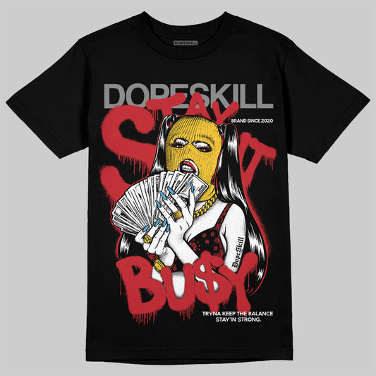 Union LA x Air Jordan 1 High OG “Chicago/Shadow” DopeSkill T-Shirt Stay It Busy Graphic Streetwear - Black