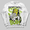 Jordan 13 Retro Bright Cactus DopeSkill Long Sleeve T-Shirt Stay It Busy Graphic Streetwear - WHite