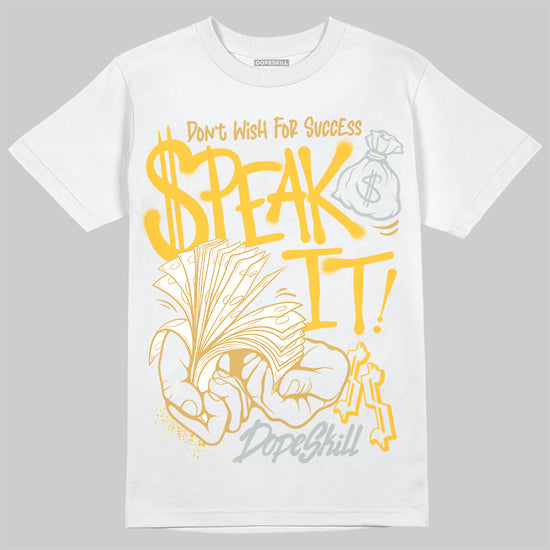 Jordan 12 "Phantom" DopeSkill T-Shirt Speak It Graphic Streetwear - White