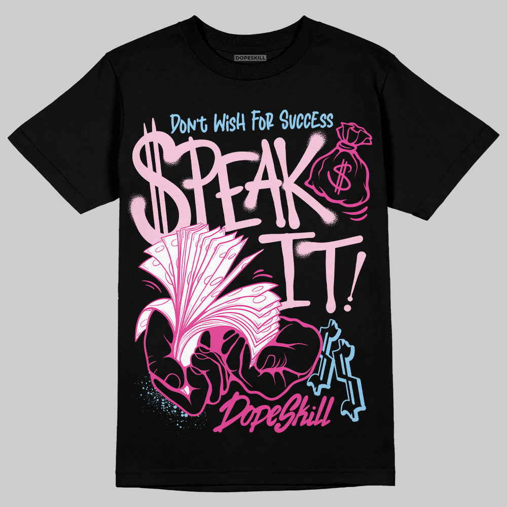 Jordan 6 “Doernbecher” DopeSkill T-Shirt Speak It Graphic Streetwear - Black