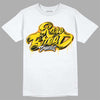 Jordan 6 “Yellow Ochre” DopeSkill T-Shirt Rare Breed Type Graphic Streetwear - White 