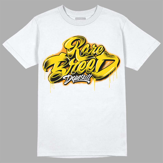Jordan 6 “Yellow Ochre” DopeSkill T-Shirt Rare Breed Type Graphic Streetwear - White 