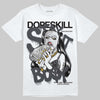 Jordan 3 Retro Black Cat DopeSkill T-Shirt Stay It Busy Graphic Streetwear - White