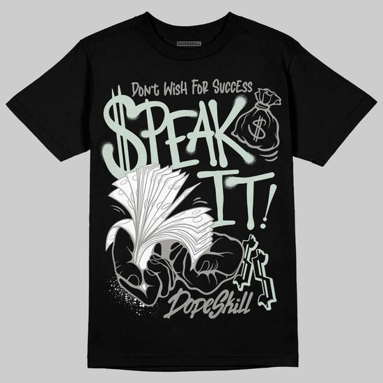 Jordan 1 Retro Low OG Year of the Snake (2025) DopeSkill T-Shirt Speak It Graphic Streetwear - Black