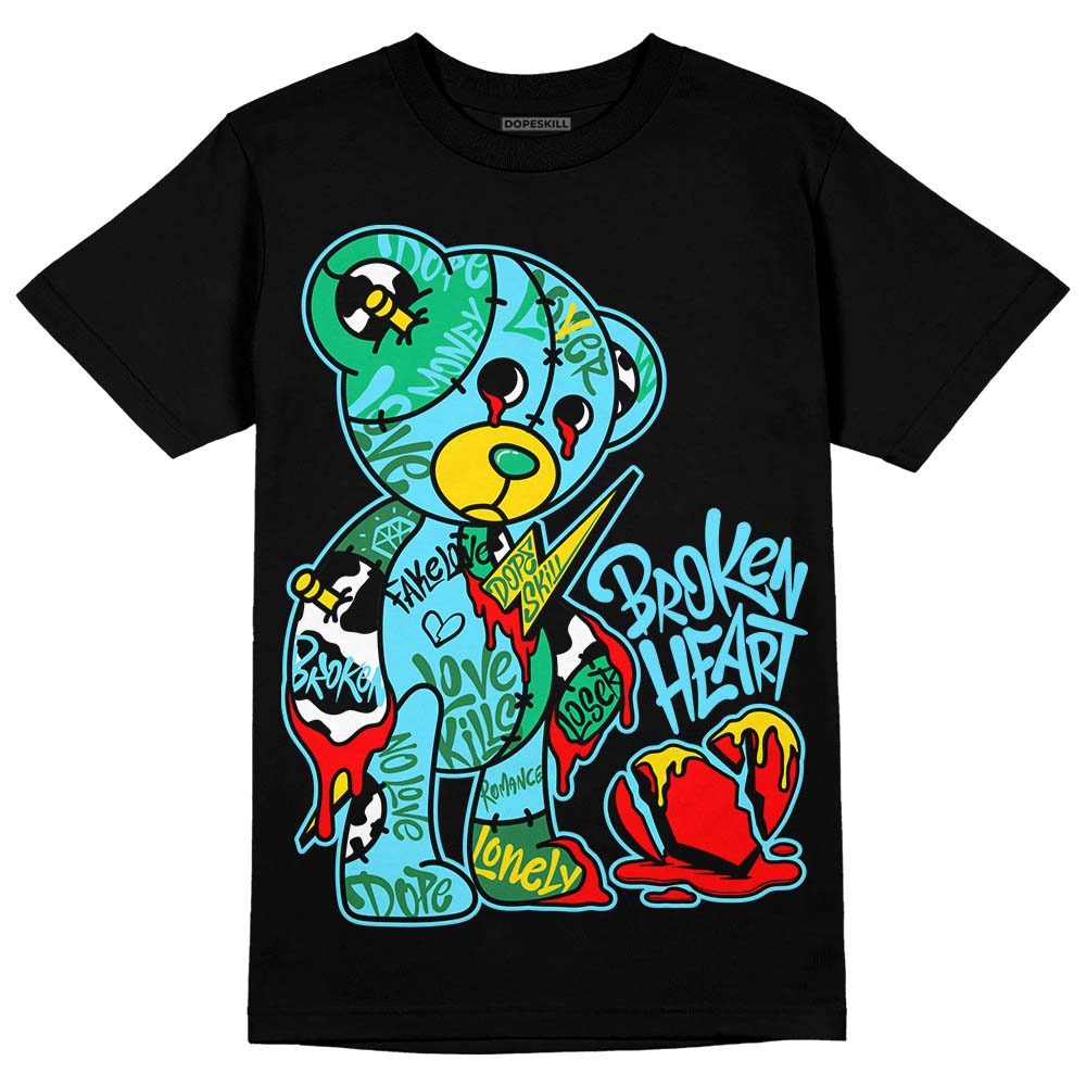 Dunk Low Ben & Jerry’s Chunky Dunky DopeSkill T-Shirt Broken Heart Graphic Streetwear - Black