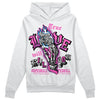 Jordan 4 GS “Hyper Violet” DopeSkill Hoodie Sweatshirt True Love Will Kill You Graphic Streetwear - White