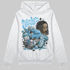 Jordan 11 Retro Legend Blue DopeSkill Hoodie Sweatshirt Stressless Graphic Streetwear - White