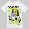 Jordan 13 Retro Bright Cactus DopeSkill T-Shirt Stay It Busy Graphic Streetwear - White