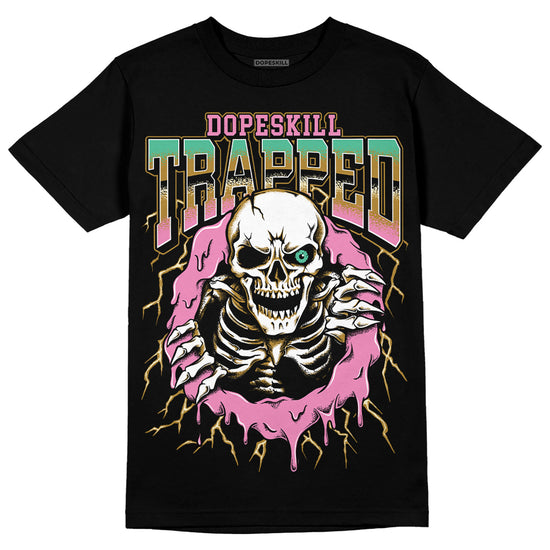 Parris Goebel x WMNS Dunk Low 'Playful Pink’ DopeSkill T-Shirt Trapped Halloween Graphic Streetwear - Black 