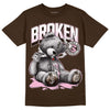 Jordan 11 Retro Neapolitan DopeSkill Velvet Brown T-shirt Sick Bear Graphic Streetwear