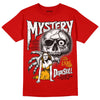 Red Sneakers DopeSkill Red T-shirt Mystery Ghostly Grasp Graphic Streetwear