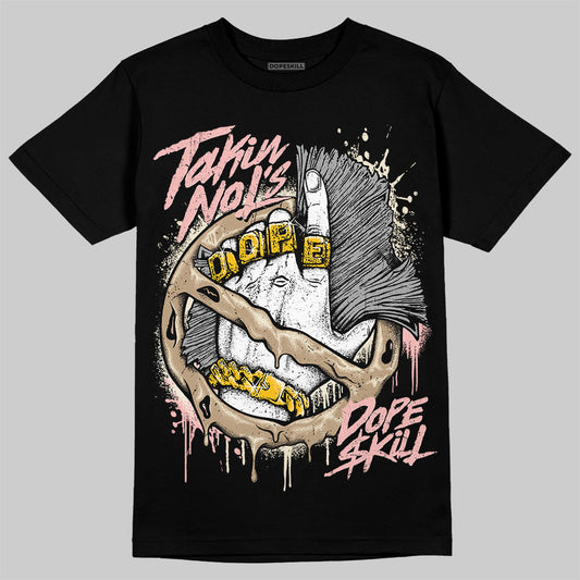 Nike Air Force 1 Low Canvas “Linen” DopeSkill T-Shirt Takin No L's Graphic Streetwear - Black