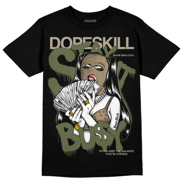 Air Max 90 Ballistic Neutral Olive DopeSkill T-Shirt Stay It Busy Graphic Streetwear - Black