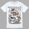 Jordan 4 Retro Frozen Moments DopeSkill T-Shirt Trippin Graphic Streetwear - White 