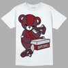 Jordan 5 Retro Burgundy (2023) DopeSkill T-Shirt Sneakerhead BEAR Graphic Streetwear - White 