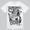 Jordan 4 “Fear” DopeSkill T-Shirt Stay It Busy Graphic Streetwear - White