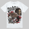 Jordan 9 'Olive' DopeSkill T-Shirt Stressless Graphic Streetwear - White