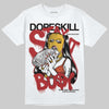 Nigel Sylvester x Air Jordan 4 ‘Brick by Brick’ DopeSkill T-Shirt Stay It Busy Graphic Streetwear - White