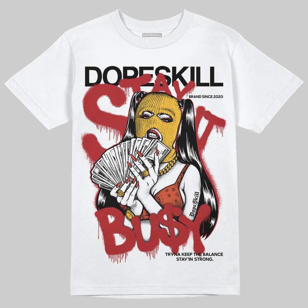 Nigel Sylvester x Air Jordan 4 ‘Brick by Brick’ DopeSkill T-Shirt Stay It Busy Graphic Streetwear - White
