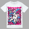 Jordan 1 Low GS “Fierce Pink” Dopeskill T-Shirt Resist Graphic Streetwear - White