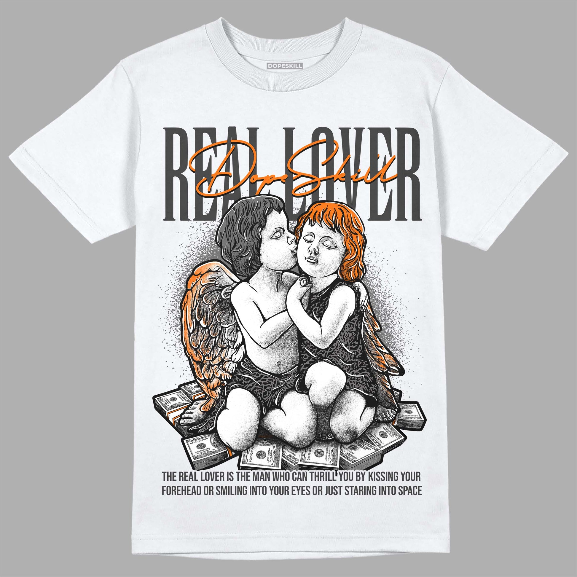 Jordan 3 Retro 'Fear Pack' DopeSkill T-Shirt Real Lover Graphic Streetwear - White