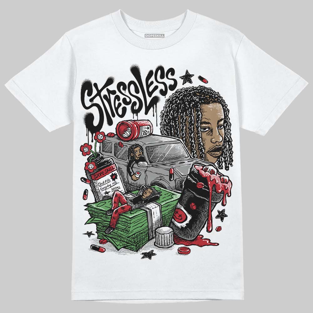 Jordan 14 Retro ‘Black Toe’ DopeSkill T-Shirt Stressless Graphic Streetwear - White