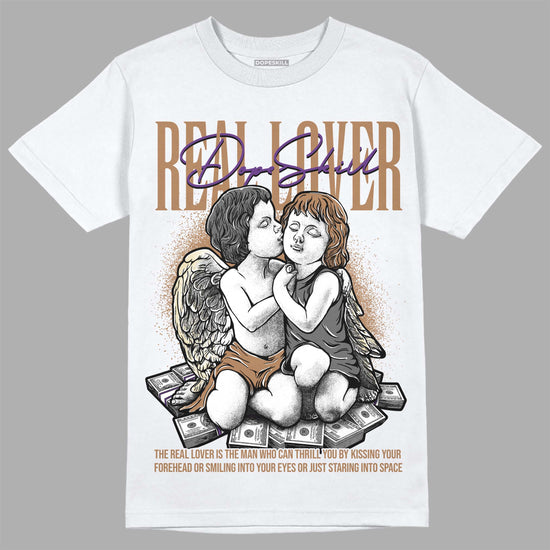 Jordan 6 WMNS Gore-Tex Brown Kelp DopeSkill T-Shirt Real Lover Graphic Streetwear - WHite