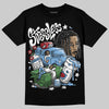 Jordan 12 Retro 'Melo' DopeSkill T-Shirt Stressless Graphic Streetwear - Black