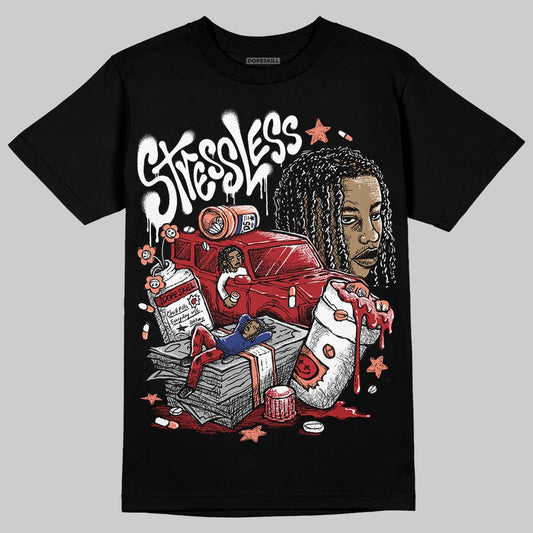 Jordan 1 High OG Rare Air “Cinnabar” DopeSkill T-Shirt Stressless Graphic Streetwear - Black