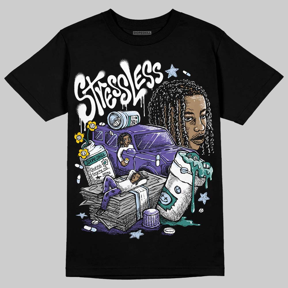 Jordan 5 OG “Grape” DopeSkill T-Shirt Stressless Graphic Streetwear - Black