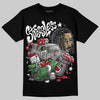 Jordan 9 Cool Grey DopeSkill T-Shirt Stressless Graphic Streetwear - Black