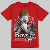 Jordan 1 Retro High OG Black Toe Reimagined DopeSkill T-Shirt Boys Don't Cry Graphic Streetwear - red