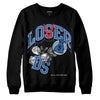 Jordan 11 Low “Space Jam” DopeSkill Sweatshirt Loser Lover Graphic Streetwear - Black