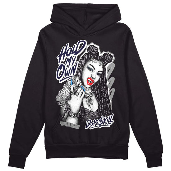 Jordan 3 "Midnight Navy" DopeSkill Hoodie Sweatshirt New H.M.O Graphic Streetwear - Black